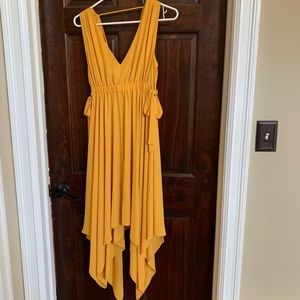BCBGMaxAzaria Handkerchief Dress